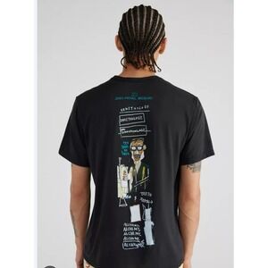Roark Basquiat Shirt Mens Small Run Amok Jean-Michel Art Ornithology Graphic Tee